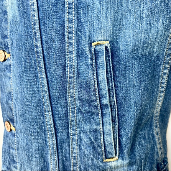[Levi’s] Classic Denim Jean Sleeveless Vest - Small - Picture 5 of 8